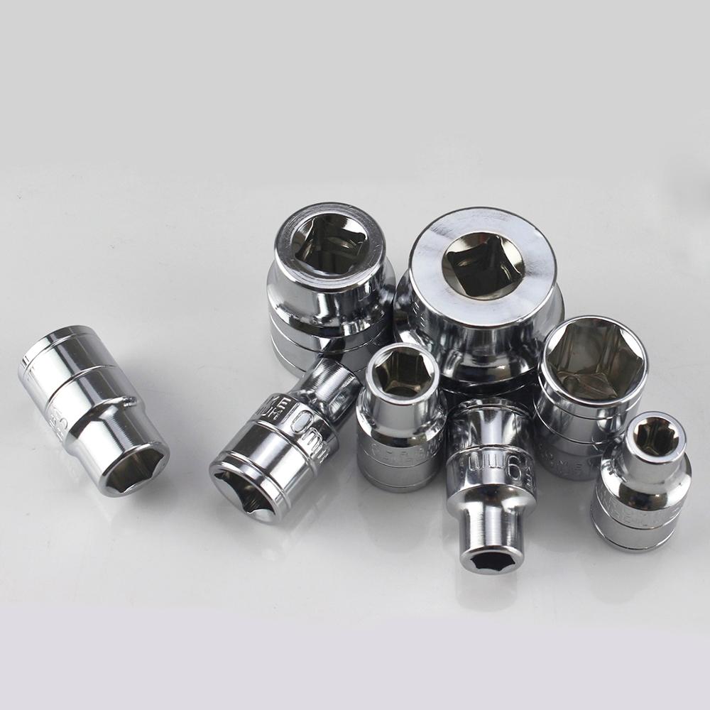 8~32mm Standard Socket 1/2" inch Drive Size MM Metric System Chrome Finished Cr-V Steel Made