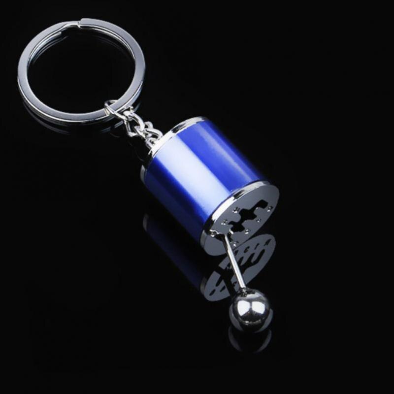 Car Gear Box Keychain for Men Women Imitation 6 Speed Manual Car-styling keyring Gear Knob Shift Gearbox Stick Souvenir: B2