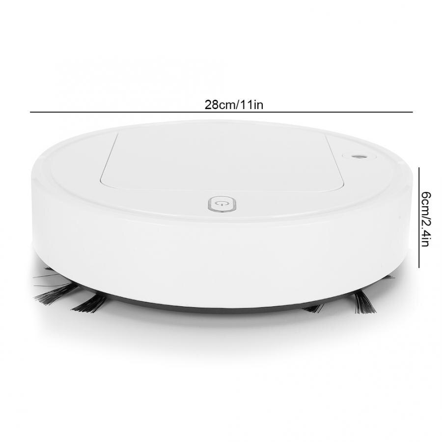 Dry Wet Sweep Robot Wet Mopping Disinfection Vacuum Cleaner Sweeping Robot Floor Dust Mop Cleaner Automatically USB Charge