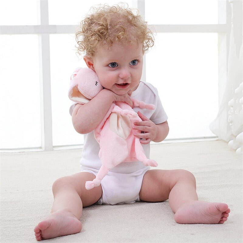 Babies Plush Soothing Toys Security Blanket Baby Toys Soothing Towel for baby care