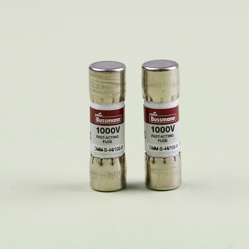 2 stk dmm-b -44/100 buss sikring 440ma 1000v for fluke multimeter 10 x 35mm