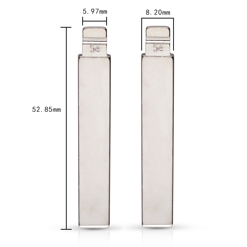Dandkey-clé de modification pour clé de voiture, compatible avec citroën et Peugeot 307, pliable, HCA/HU83