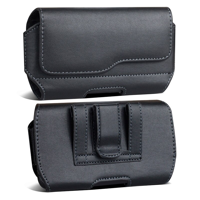 Universele Telefoon Tas Taille Riem Clip Pouch Voor Apple Iphone 12 Pro Max Iphone 12 12 Pro 12 Mini Flip case Leather Cover