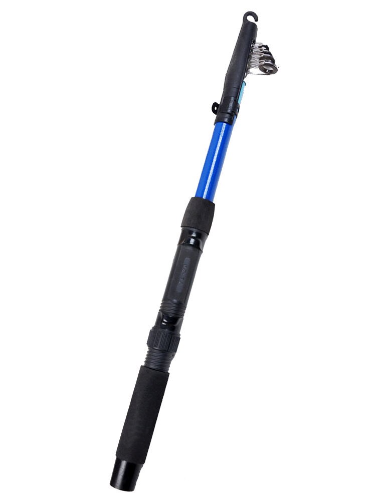 2.1M-3M Multifunction FRP Spinning Rod Carbon Fishing Fish Pole Telescopic Travel Fishing Rod Ultrashort Fishing Tackle