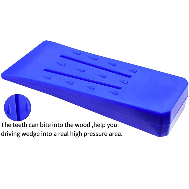 Tree Felling Wedges 6Inch Felling Wedge Felling Chainsaw Auxiliary Tool Tree Cutting Wedge Spiked Logging Tool for Chainsaw