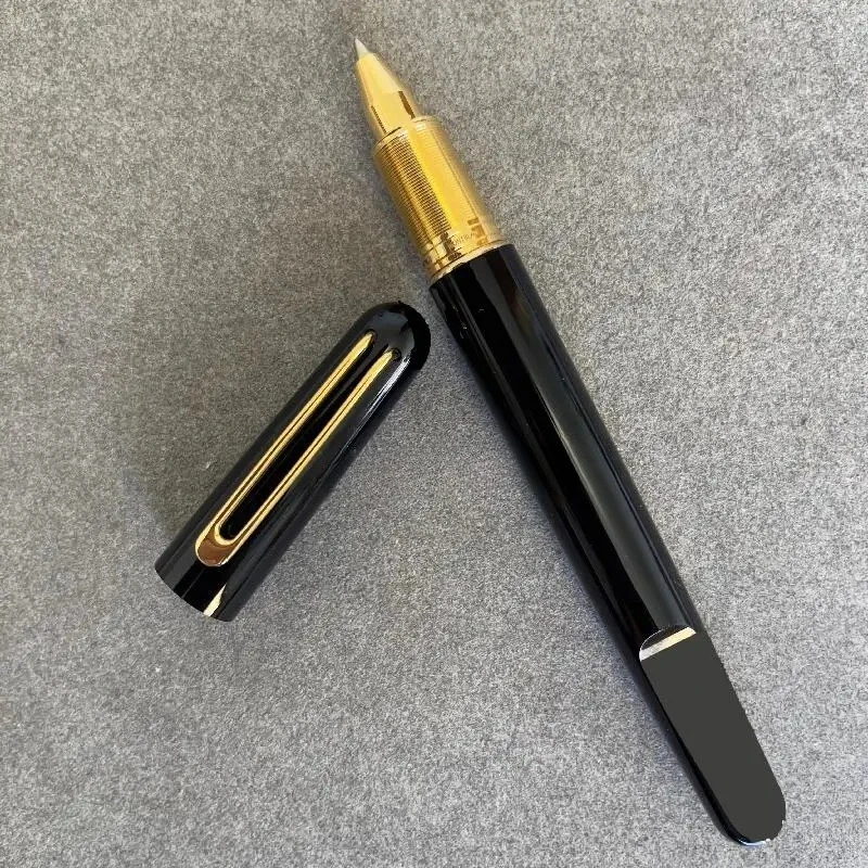 Escritura serie M con tapa de atracción magnética MB pluma estilográfica Rollerball soporte de resina colorida bonitos de suave: Rojo / OBB