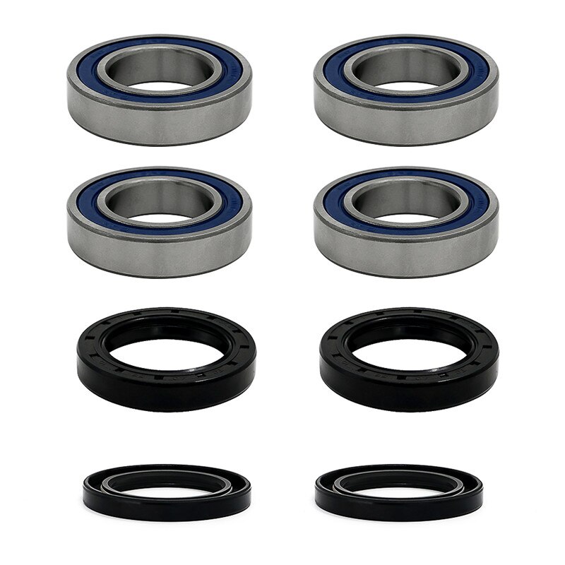 Rear Wheel Bearing & Seals Kit for Suzuki King Quad Quadrunner 250 300 4WD LTF LTF300F 4x4 LTF4WDX LT4WD 2 Kits