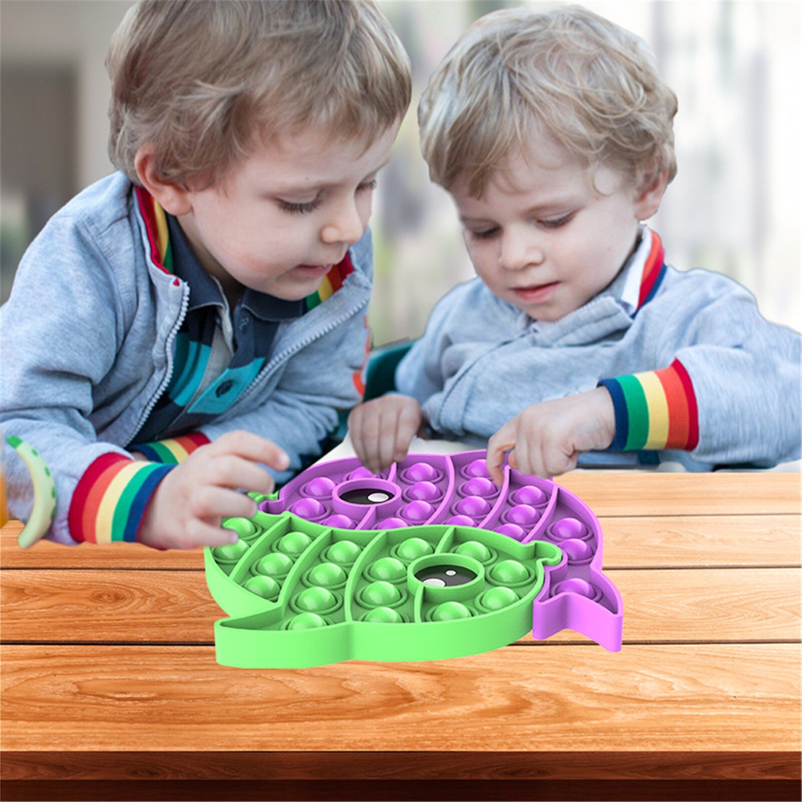 Funny Fidget Toys Simple Dimple Poppit Toy Bubble Sensory Toy For Adult Kids Stress Reliever Autism антистресс шары