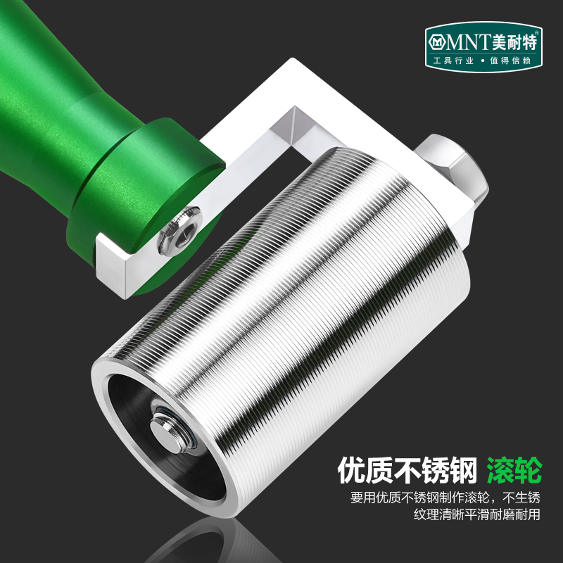 Wallpaper pressure wheel Stainless steel wallpaper roller Pressed seam wheel Wallpaper tool