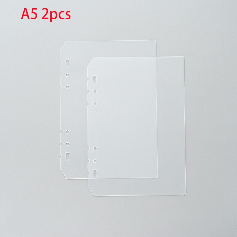 4Pcs 112 Gaten Reparatie Losse Blad Papier Sticker, Bindmiddel Gat Ringen Reparatie Stickers. Herstellen Gat: A5 dividers 2pcs