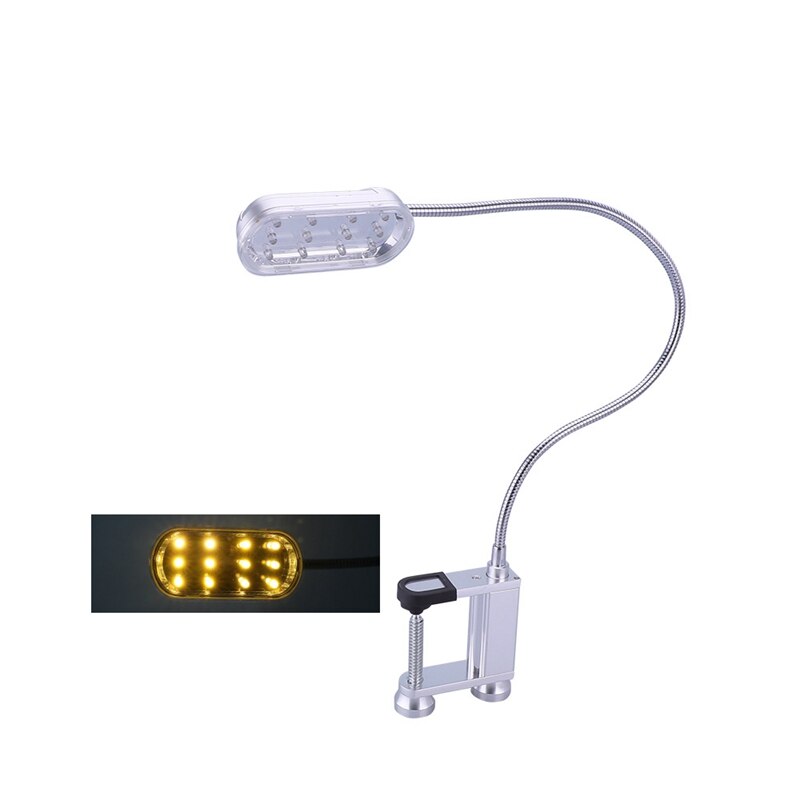 base per barbecue a portato luce a portato super luminosa-collo di cigno flessibile a 360 gradi, resistente alle intemperie, illuminazione per barbecue, lavoro