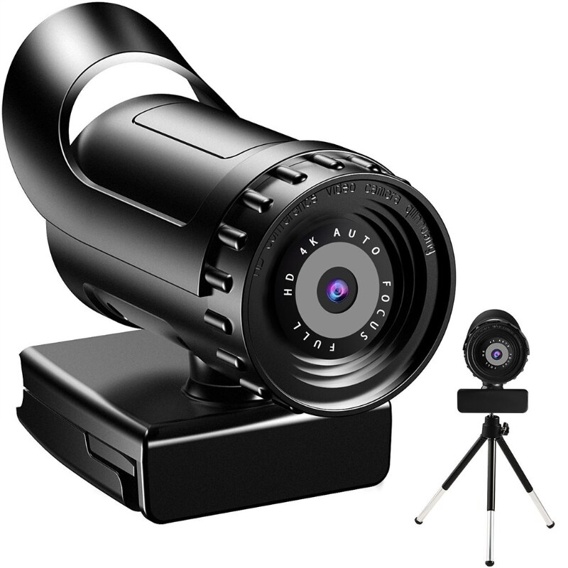 2K 4K High Definition Webcam Met Ingebouwde Microfoon Groothoek View USB2.0 Plug En Play Camera voor Conferentie Bellen: 4k