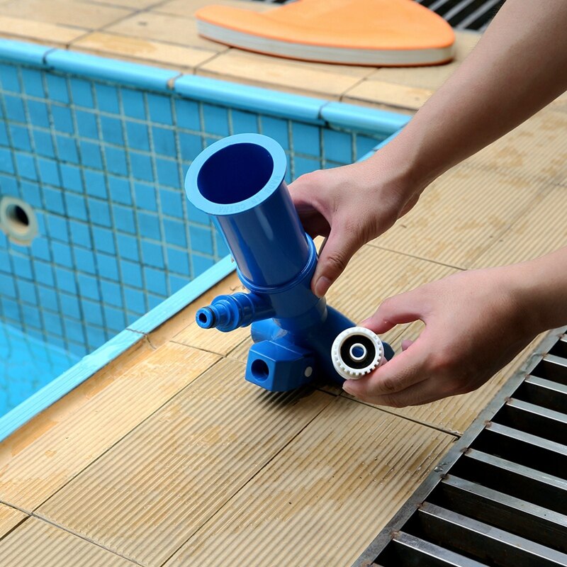 Fuente de agua para piscina portátil, aspiradora, cabezal de succión, limpieza de estanque, hoja, Skimmer, conjunto de malla para limpieza