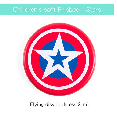 Ruizhi Weichen Tuch Flying Disc Kinder Nette Fliegende Untertasse Gefühl Ausbildung Kindergarten Spiele Outdoor-Sport Kinder Spielzeug RZ1021: stars