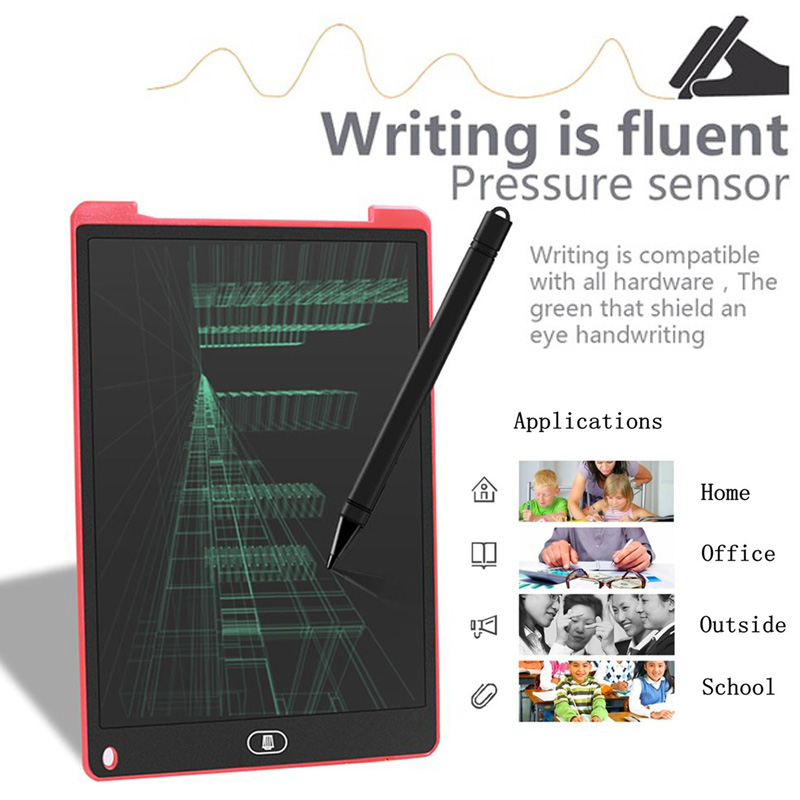 Digital Graphics Tablets 12 Inch Graphics tablet for Kids & Adults LCD Writing Tablet ultra-thin Board Handwriting Drawing Pad