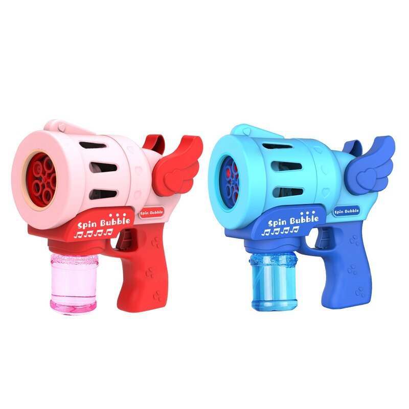 Rook Bubble Machine Blower Bubble Gezonde Rook Bubble Speelgoed Met Verlichting K1KC