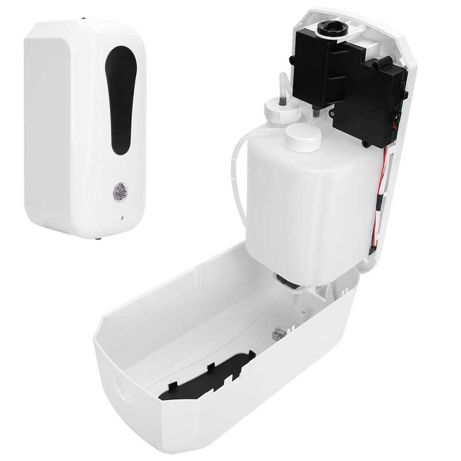 Sèche-mains automatique 1200ML distributeur de savon à Induction automatique sans contact mural liquide lavage des mains conteneur USB charge