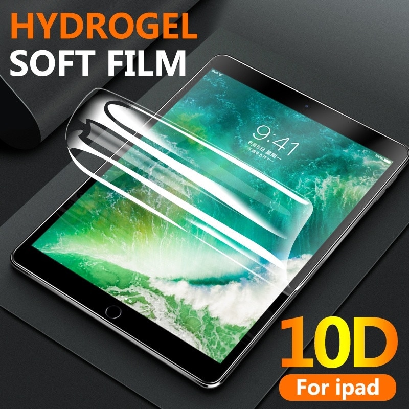 Hydrogel film Screenprotector voor iPad Pro 9.7 10.5 air 9.7 10.5 mini 1 2 3 4 5 iPed Screen Protector zachte Film Bescherming Ecran