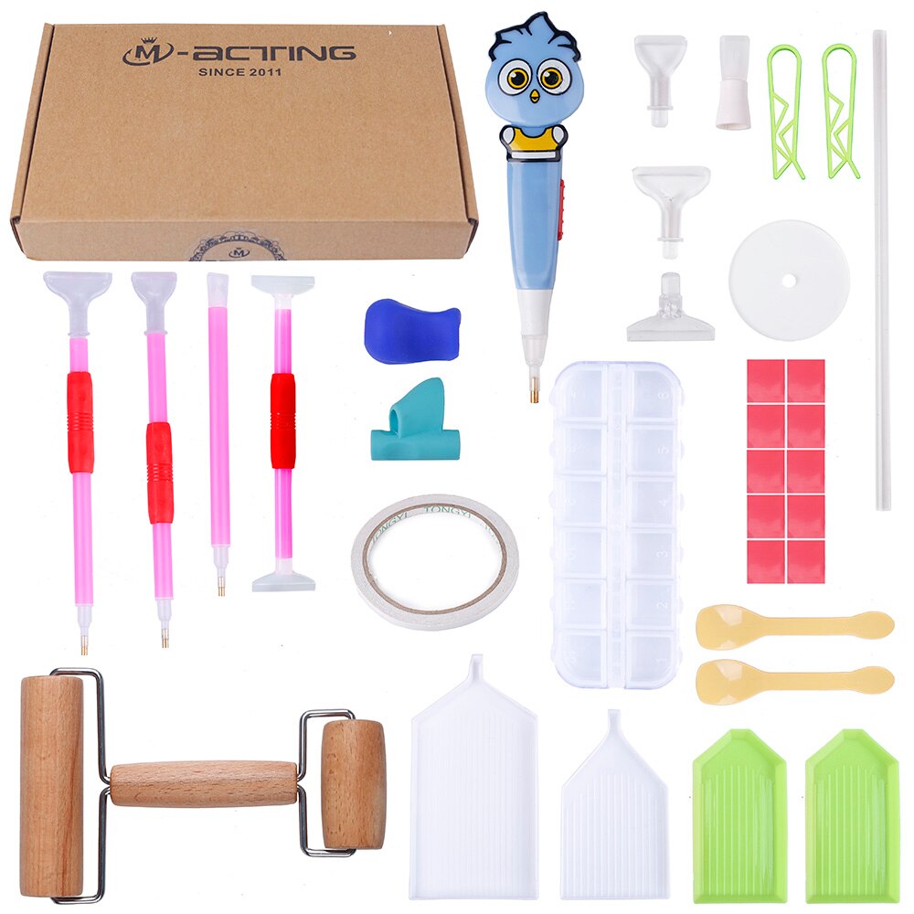 AioTio Diamant Malerei Stift - 6 Bohrerspitzen DIY Handwerk Zubehör