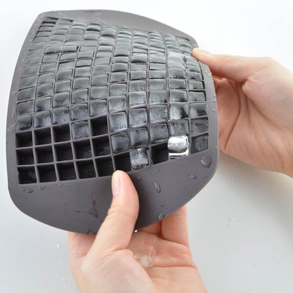 160 Grids Form for Ice Tray Fruit Ice Cube Maker DIY Ice Cube Tray Hielo Mold Square Shape Kitchen Accessories