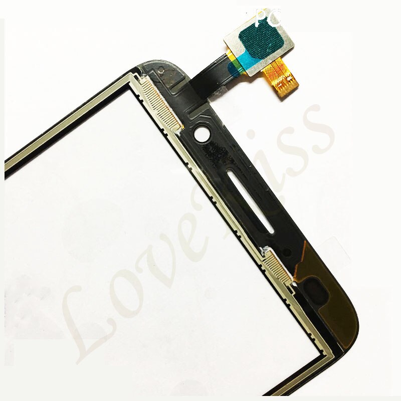 Panel frontal para teléfono móvil, cubierta de cristal digitalizador con Sensor de pantalla táctil LCD, compatible con modelo de teléfono móvil, modelo de 5,0, 5015D, 5015A, 5015X, OT5015, 5015