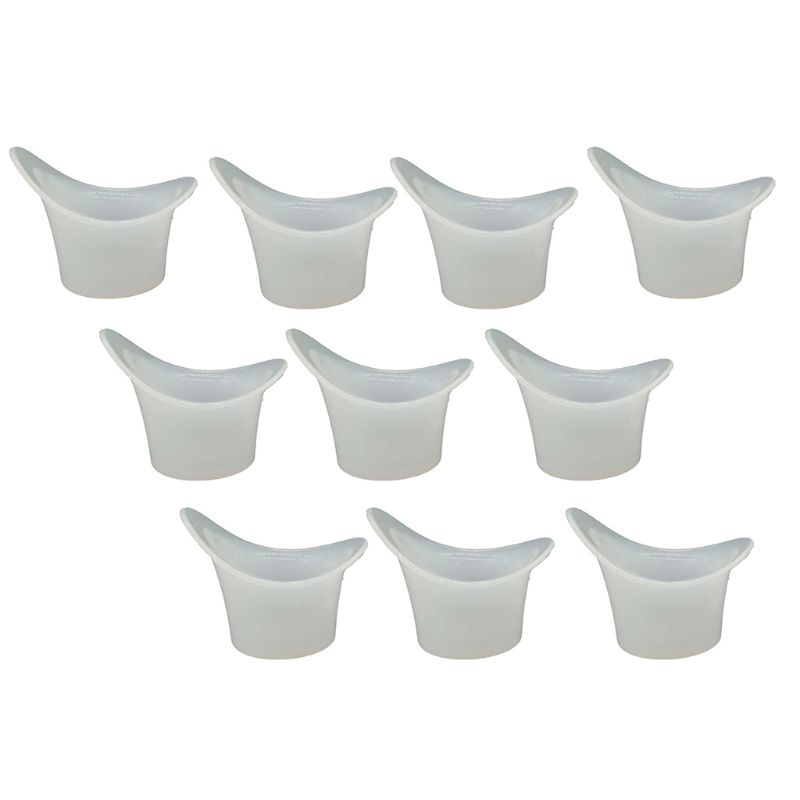 10Pcs Boerenbedrog Cup Silicone Resuable Soft Eye Bad Cup Eye Wassen Cup
