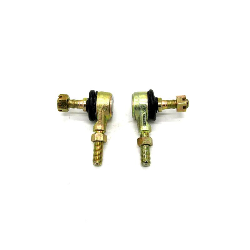 Spoorstangeind 2 Stuks Spoorstangeind M10 10mm Sway Bar Kogelgewricht Set voor 50cc 70cc 90cc 110cc 125cc ATV Scooter Karting Motocross