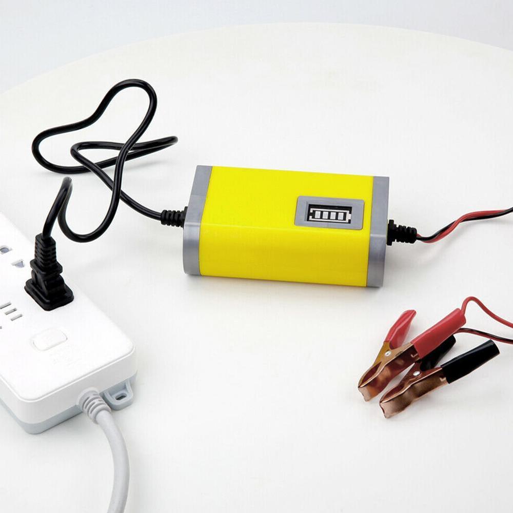 12V 2A Full Automatic Car Battery Charger Power Pulse Repair Chargers Wet Dry Lead Acid Battery Chargers