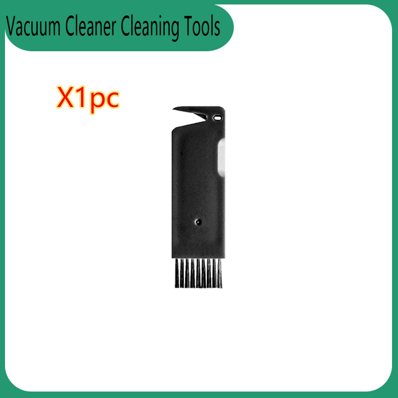 Accesorios, filtro de cepillo de rodillo, herramientas de limpieza, destornillador, cuchillo para Xiaomi iRobot Conga iLife Ecovacs, piezas de Robot aspirador: Caqui oscuro
