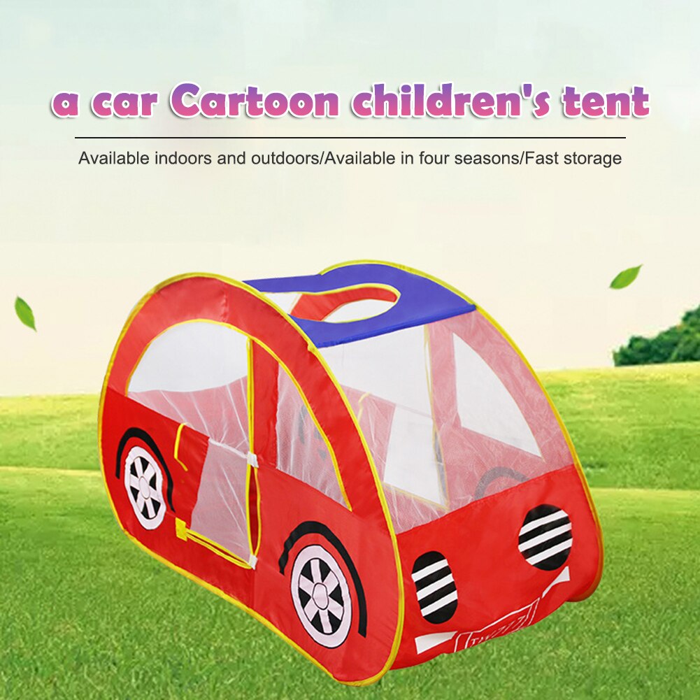 freundlicher Klapp Zelt Spiel Spielzeug freundlicher Auto Spielhaus draussen drinnen Spielen Spielzeug für Baby freundlicher Brithday Spielen Zelt