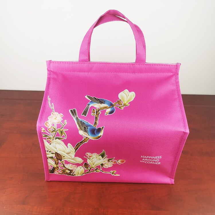 Geïsoleerde Picknick Koeltassen Cake Pizza Lunch Picknick Box Geïsoleerde Cool Handtassen Ice Pack Thermo Draagbare