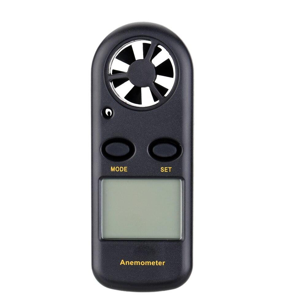 Mini LCD Digital Anemometer Wind Speed Air Velocity Temperature Measuring with Backlight