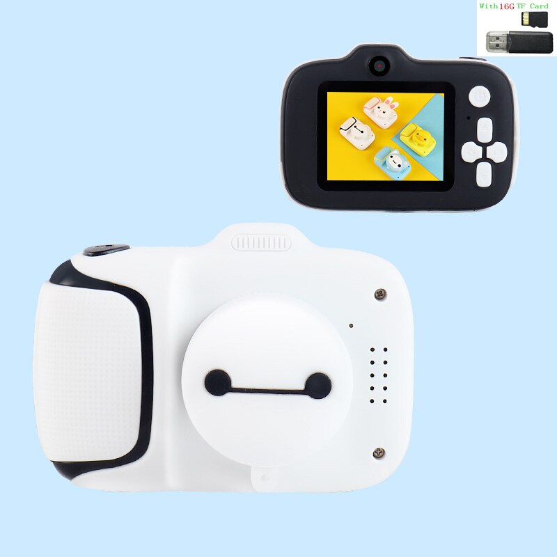 Mini Cartoon Kids Camera Creatieve Kinderen Camera Hd Digitale Camera Draagbare 1080P Camera Voor Kinderen Verjaardag Kerst Cadeau: With 16G Card3
