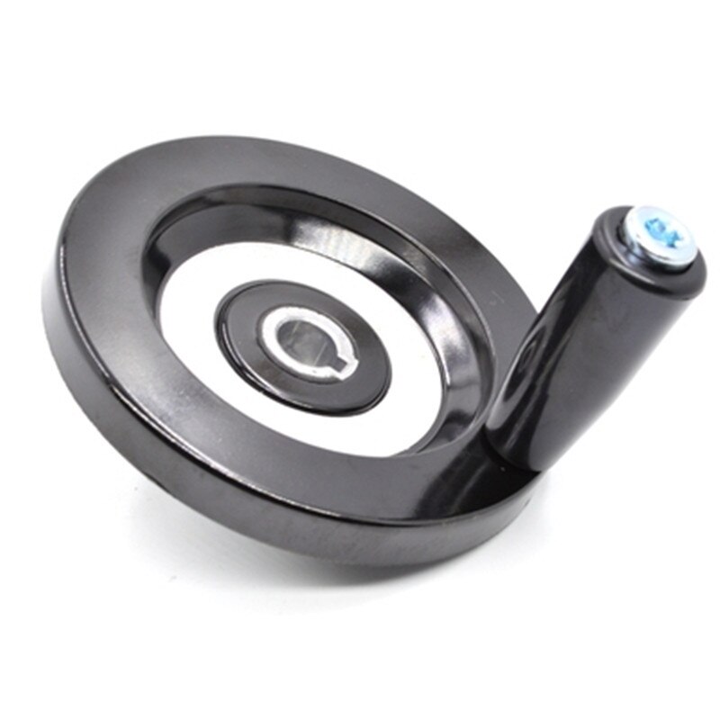 Back corrugated hand wheel Machine tool hand wheel handle Bakelite hand wheel 100/125/160 round wheel Hand wheel