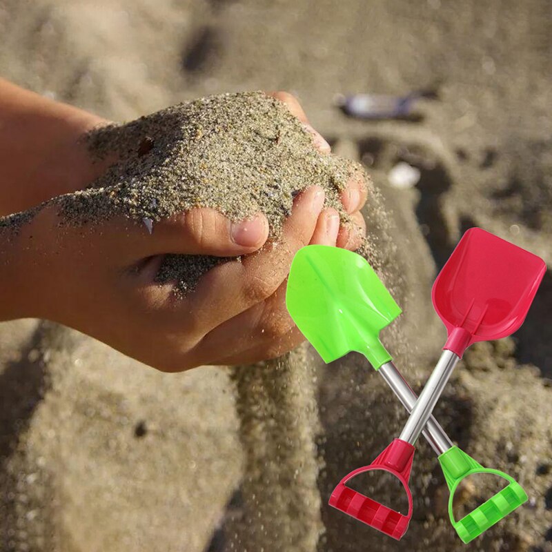 2 Stks/set Zomer Strand Schop Strand Speelgoed Kids Outdoor Graven Zand Schop Play Zand Tool Spelen Schoppen Speelhuis Speelgoed