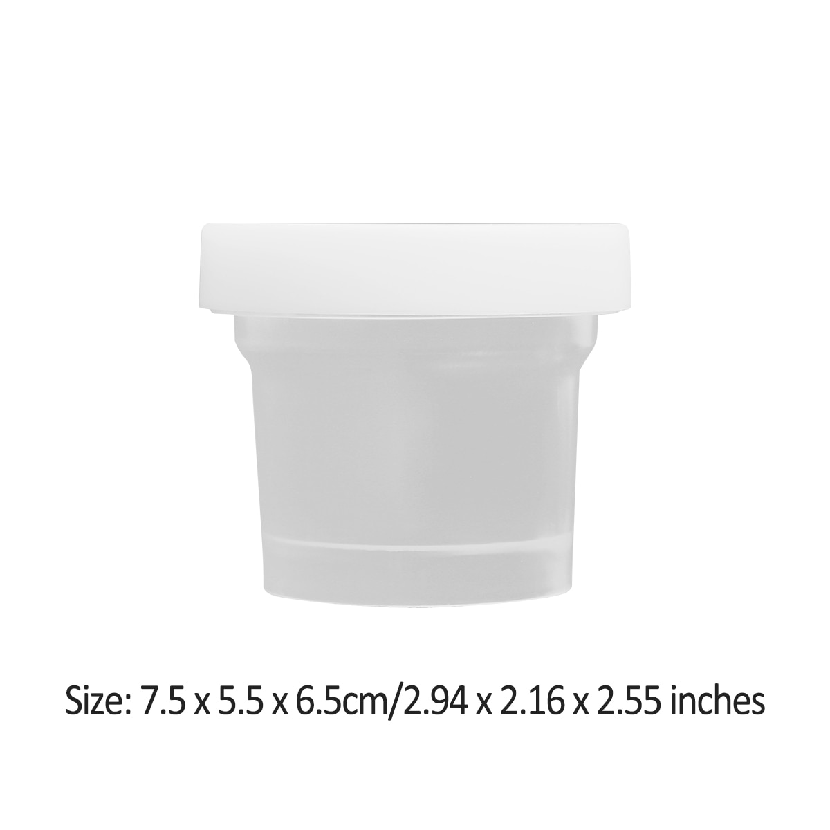 10 100ml Small Jars with Lid DIY Jelly Mousse Ice Cream Container Food Grade Plastic Yoghurt Pots Kitchen Food Storage Organizer