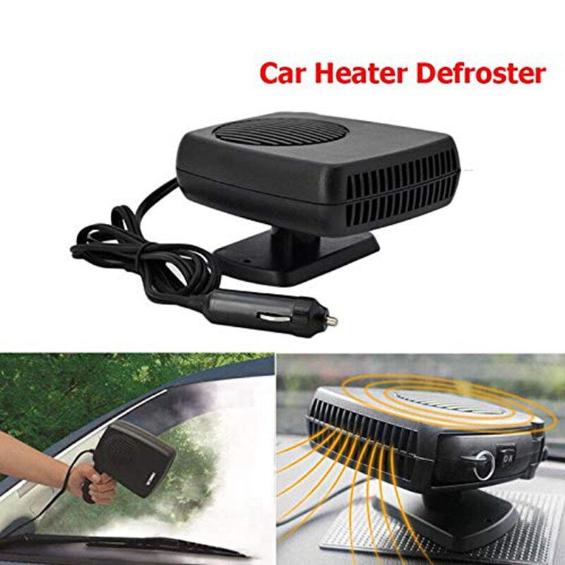 12V/24V 150W Riscaldamento Ventole Ventola Di Raffreddamento auto Riscaldatore Scaldino aria Calda Ventilatore Disappannatore Defogger Sbrinatore automobili auto Impianto Elettrico
