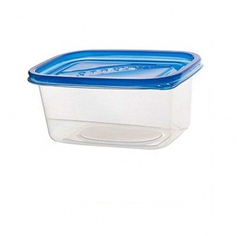 5pcs Disposable Lunch Box with Lid Thickened Sealed Food Grade PP Plastic Material Convenient Lunch Box Takeaway Packaging Box: Square 480ml