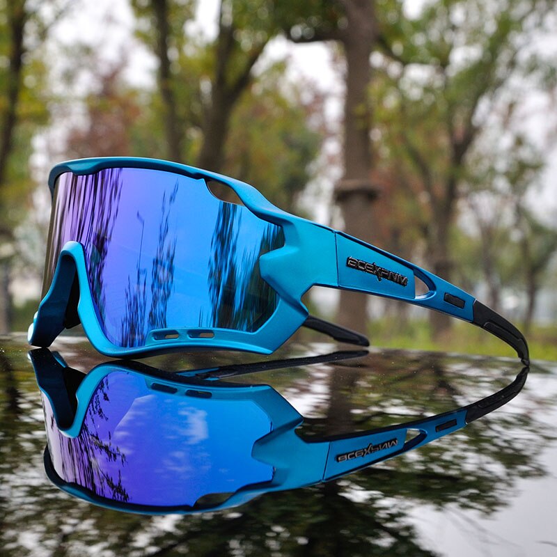 gafas polarizadas de ciclismo gafas de ciclismo de montaña gafas de ciclismo de deportes al aire libre gafas de sol UV400 4 lente: JFU7