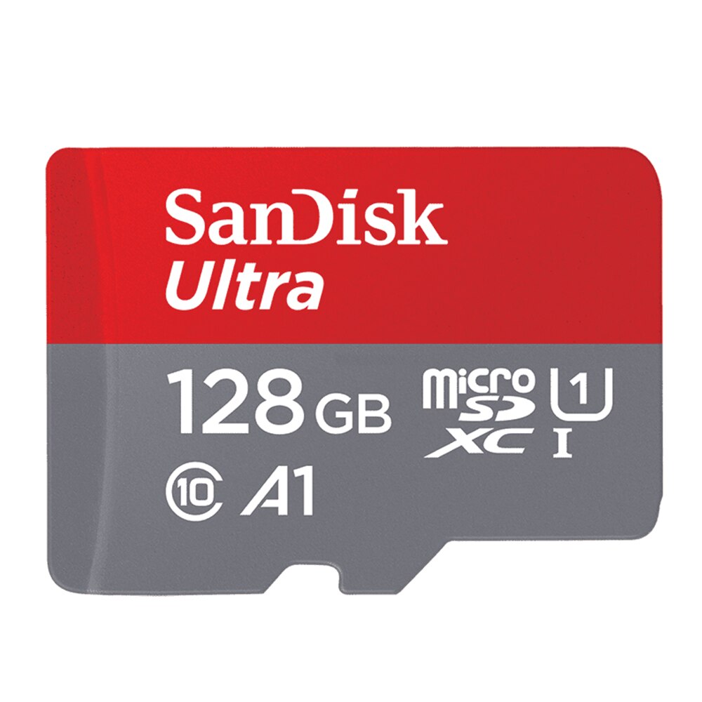 SanDisk-tarjeta Microsd de 128GB para teléfono inteligente memoria Flash TF de 32GB, 64GB, 256GB SDXC, A1/A2 U1/U3 UHS-I C10, 4K: A1-100M-128GB