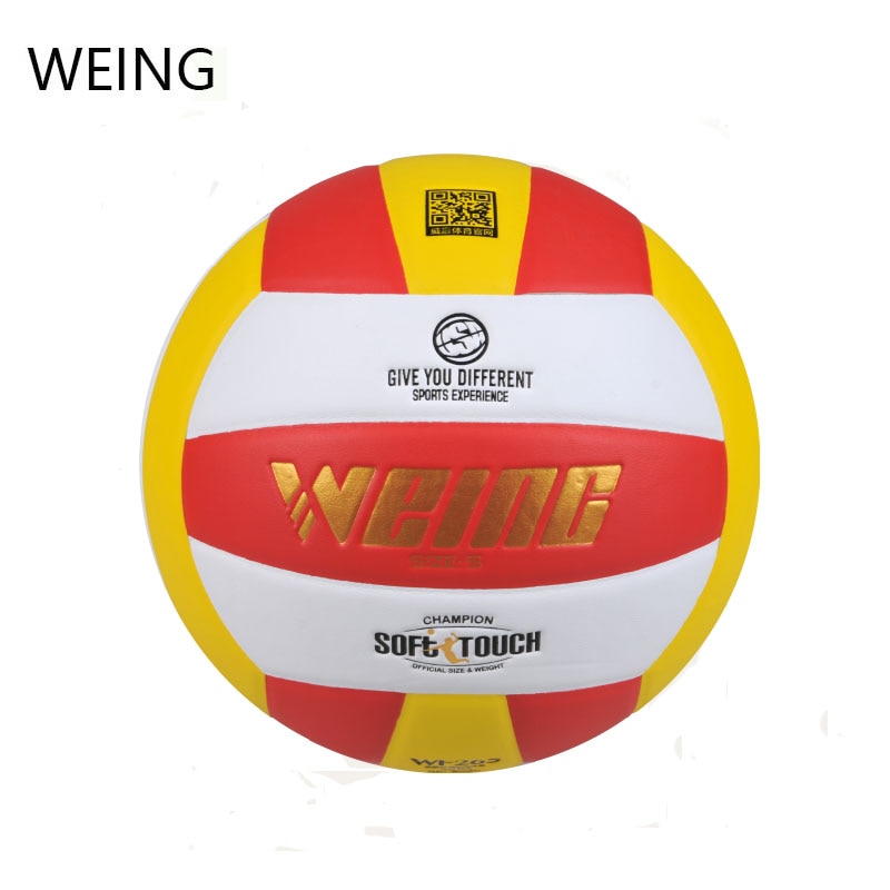 Weing Classcial PU Volley Bal bola Real Afbeelding Super Fiber Professionele Volley Bal