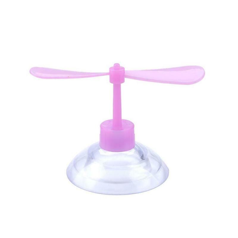 1 Uds., ventilador para casco de motocicleta, accesorios de decoración, ventosa, ventosa, hélice, diversión infantil, Libélula de Bambú: 09