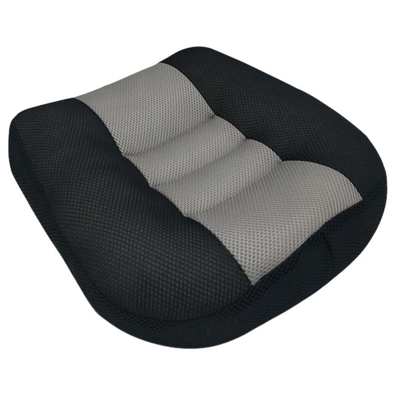 Car Seat Booster Cushion Heightening Height Boost Mat Portable Breathable Driver Expand Field Of View Seat Pad Car Accessories: B 38X38X10cm