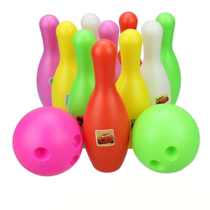 10 Stks/set 14Cm Ouder-kind Speelgoed Plastic Bowling Speelgoed Educatief Speelgoed Grappige Kinderen Speelgoed Sport