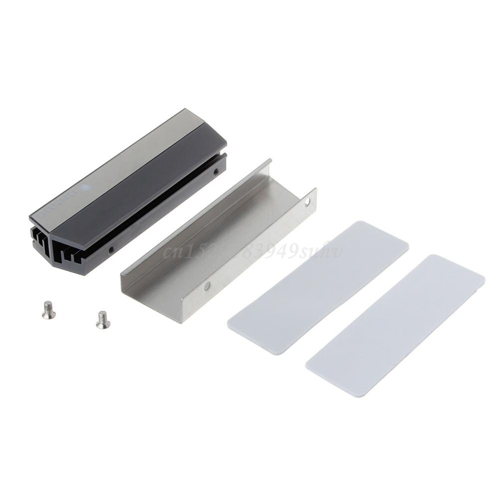 Aluminum Alloy M.2 SSD Heatsink Solid State Hard Disk Cooler Radiator Heat Thermal Dissipation Cooling Pads