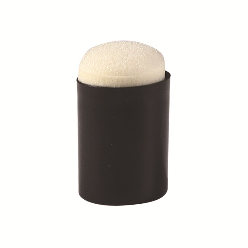 1P Candy Color Finger Stencil Sponge Layering Stencils Template Coloring Sponge DIY Hand Painting Tool: Black