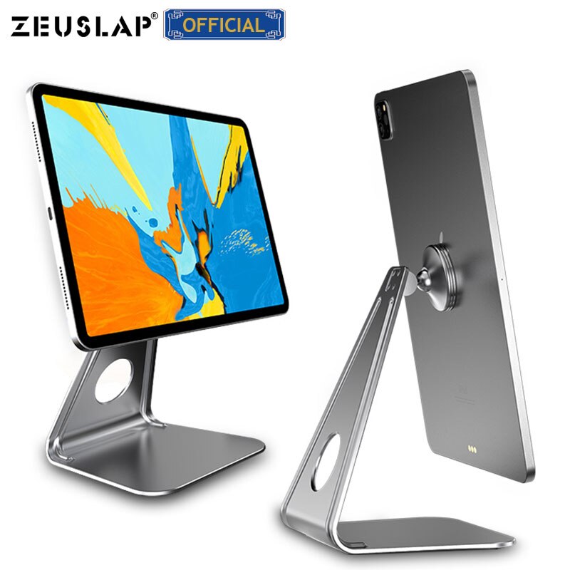 Suporte magnético para tablets, para ipad pro, xiaomi, iphone, huawei, samsung, honor, case com ângulo ajustável