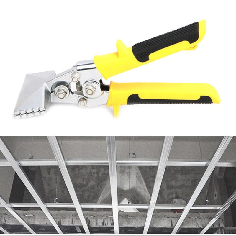 Ootdty Plaatwerk Buigen Tangen Krimptang Hand Seamer Brede Kaak Rechte Elleboog Multitool Ergonomisch Handvat