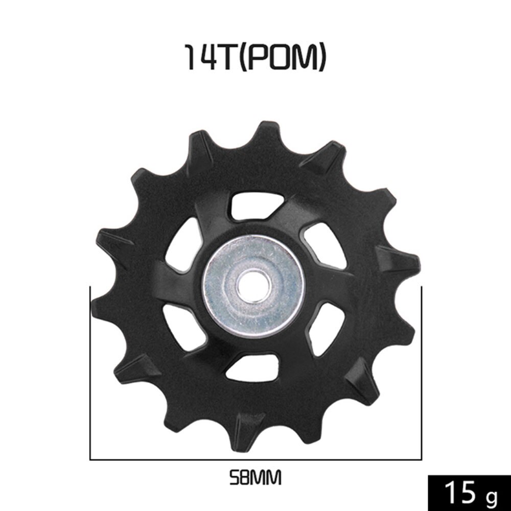 MTB Rolle 11V Rad 11T 12T 13T 17T 14T Rennrad Jockey Fahrrad Hinten schaltwerk Bausatz für Shimano Sram Riemenscheiben 12v X01 XX1 GX NX: 14T