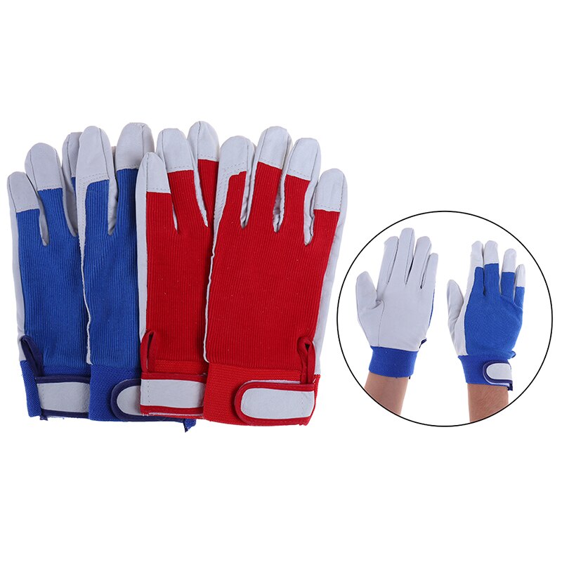 1 paar antistatische handschoenen, werkhandschoenen voor monteurs, leren lasjas, zware industriële handschoen, veiligheidshandschoen voor sport.